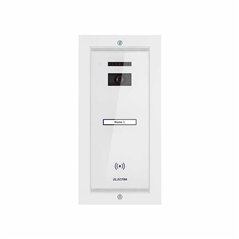 Panou video exterior Electra Smart incastrat alb