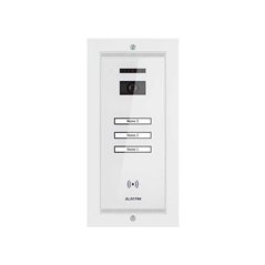 Panou video smart exterior Electra 3 familii montaj incastrat alb