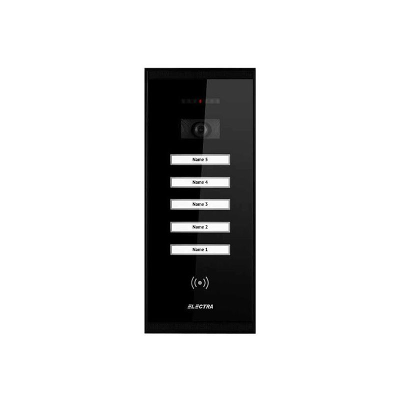 Panou video smart exterior Electra 5 familii montaj aparent