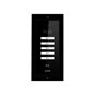 Panou video smart exterior Electra 5 familii montaj incastrat negru