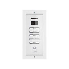Panou video smarte exterior Electra 5 familii montaj incastrat alb