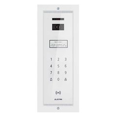 Panou video smart exterior Electra pentru blocuri incastrat alb