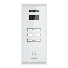 Panou video exterior Electra Smart 3 familii montaj aparent - alb