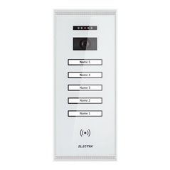 Panou video exterior Electra Smart 5 familii montaj aparent - alb