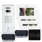 Videointerfon Electra Smart+ 7” pentru 3 familii montaj aparent - alb Videointerfon Electra Smart+ 7” pentru 3 familii montaj aparent - alb