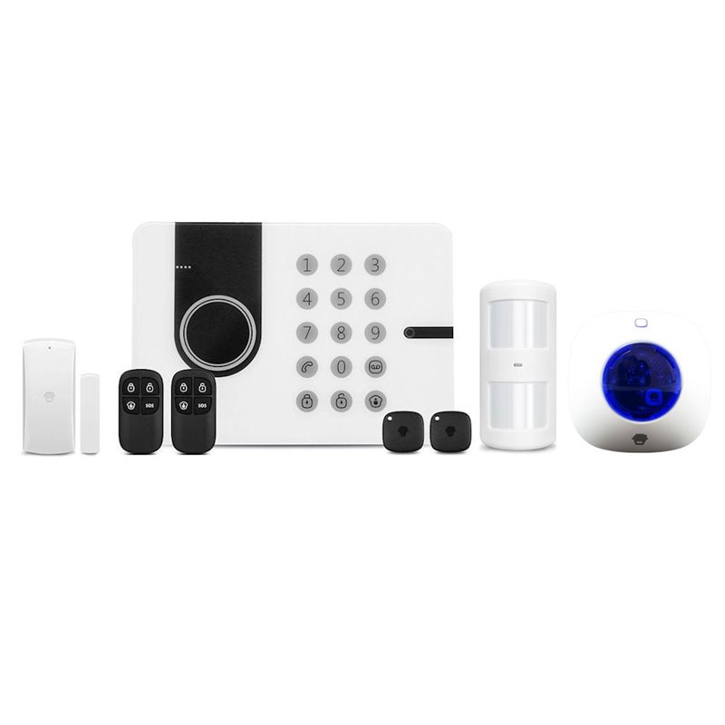 Sistem de alarma wireless Chuango G5W si mini-sirena wireless WS-105 Sistem de alarma wireless Chuango G5W si mini-sirena wireless WS-105