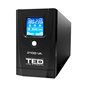 UPS 2100VA 1200W line interactive cu stabilizator 2 iesiri schuko UPS 2100VA 1200W line interactive cu stabilizator 2 iesiri schuko