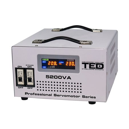 Stabilizator retea cu servomotor TED 5200VA 3000W