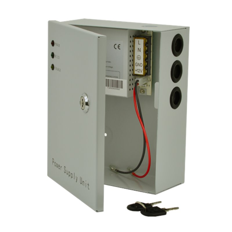 Sursa de alimentare 12V, 3A, back-up in cabinet metalic SDC-12-3B Sursa de alimentare 12V, 3A, back-up in cabinet metalic SDC-12-3B