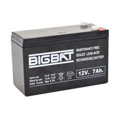 Acumulator BIG BAT 12V, 7 AH BB12V7