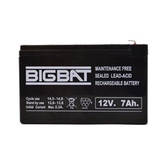 Acumulator BIG BAT 12V, 7 AH BB12V7