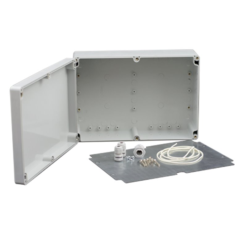Doza exterior cu contraplaca metalica pentru montaj echipamente AWO604 Doza exterior cu contraplaca metalica pentru montaj echipamente AWO604