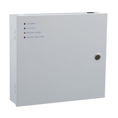 Sursa de alimentare 12V/10A, back-up in cabinet metalic SDC-12-10B