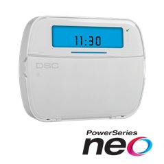 Tastatura LCD cu iconuri, cablata, 128 zone, SERIA NEO - DSC NEO-HS2ICON