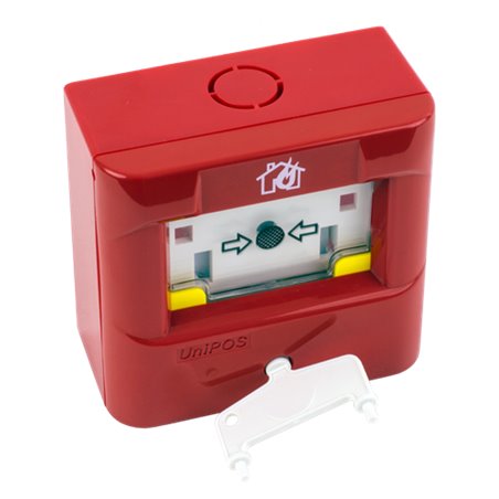 Buton conventional de alarmare incendiu - UNIPOS FD3050N