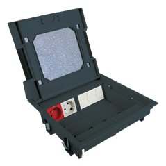 Doza de pardoseala in carcasa metalica - DLX UBS-890-10