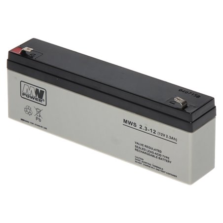 Acumulator 12V, 2.3Ah - MWS MWS12-2.3