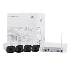 KIT WIFI 4 camere Bullet 2MP+ NVR - UNV KIT-2122F40W-4B