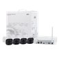 KIT WIFI 4 camere Bullet 2MP+ NVR - UNV KIT-2122F40W-4B