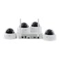 KIT WIFI 4 camere Dome 2MP + NVR - UNV KIT-322F28W-4D