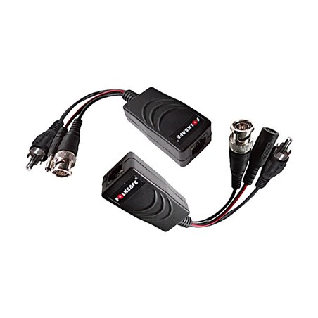 Folksafe Video balun Pasiv cu alimentare si audio HD - AHD, HDCVI, HDTVI FS-HD4301VPA