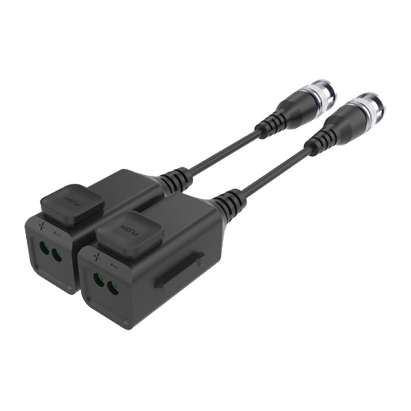 Video balun pasiv HD 4K, cu sistem organizare si buton pentru sertizare rapida tip PUSH (set 2 buc.) UTP101P-HD6 Video balun pasiv HD 4K, cu sistem organizare si buton pentru sertizare rapida tip PUSH (set 2 buc.) UTP101P-HD6