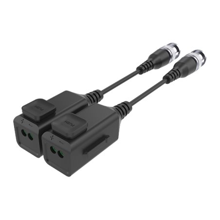 Video balun pasiv HD 4K, cu sistem organizare si buton pentru sertizare rapida tip PUSH  (set 2 buc.)  UTP101P-HD6