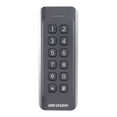 Cititor de proximitate RFID MIFARE 13.56Mhz cu tastatura integrata -HIKVISION DS-K1802MK