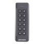 Cititor de proximitate RFID MIFARE 13.56Mhz cu tastatura integrata -HIKVISION DS-K1802MK
