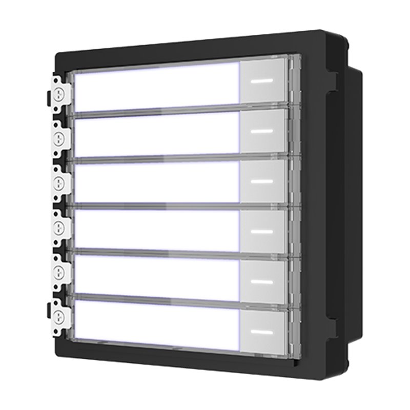 Modul extensie afisaj 6 familii pentru Interfon modular - HIKVISION DS-KD-KK Modul extensie afisaj 6 familii pentru Interfon modular - HIKVISION DS-KD-KK