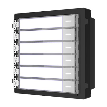 Modul extensie afisaj 6 familii pentru Interfon modular - HIKVISION DS-KD-KK