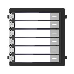 Modul extensie afisaj 6 familii pentru Interfon modular - HIKVISION DS-KD-KK