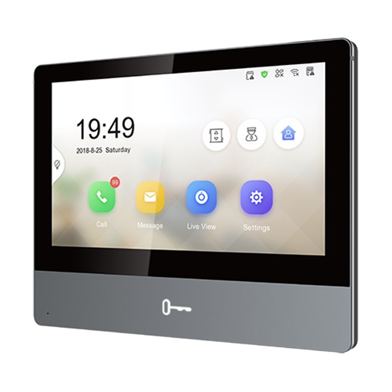 Monitor videointerfon TCP/IP Wireless, Touch Screen IPS-TFT LCD 7inch - HIKVISION DS-KH8350-WTE1 Monitor videointerfon TCP/IP Wireless, Touch Screen IPS-TFT LCD 7inch - HIKVISION DS-KH8350-WTE1