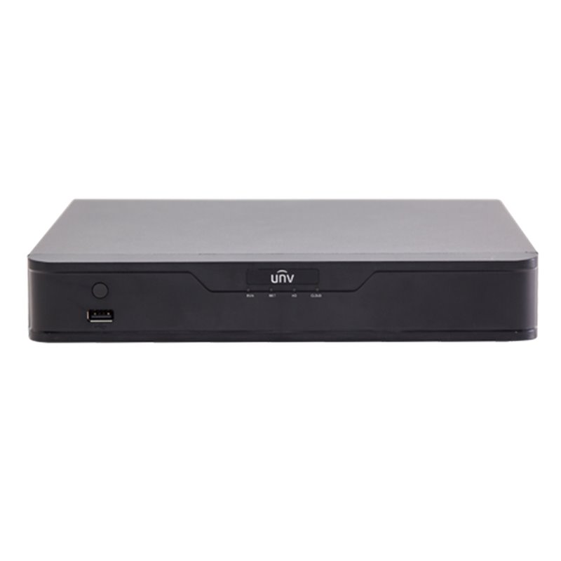 NVR 8 canale 4K + 8 porturi PoE - UNV NVR301-08X-P8