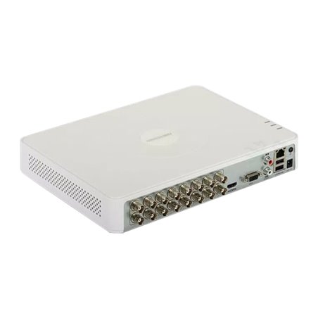 DVR 16 canale video 4MP lite, AUDIO HDTVI over coaxial - HIKVISION DS-7116HQHI-K1(S)