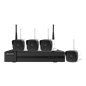 KIT WIFI 4 camere Bullet 2MP + NVR - HiWatch HWK-N4142B-MH-W