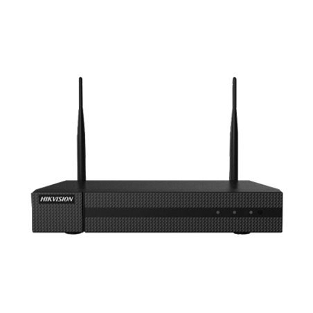 KIT WIFI 4 camere Bullet 2MP + NVR - HiWatch HWK-N4142B-MH-W