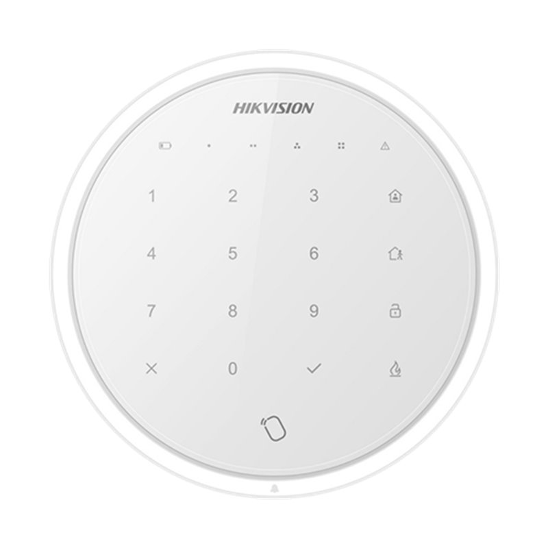 Tastatura wireless cu cititor card, 868 Mhz - HIKVISION DS-PKA-WLM-868-W