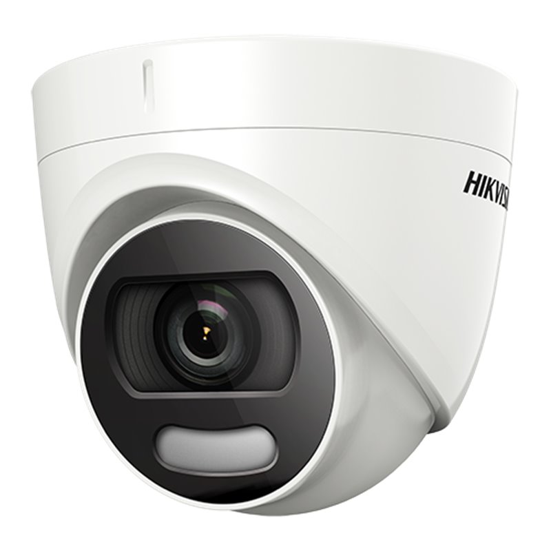 ColorVU - Camera AnalogHD 2MP, lentila 2.8mm, Lumina alba 20 m - HIKVISION DS-2CE72DFT-F28