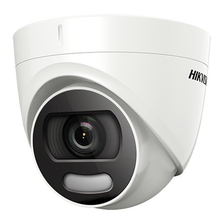 ColorVU - Camera AnalogHD 2MP, lentila 2.8mm, Lumina alba 20 m - HIKVISION DS-2CE72DFT-F28