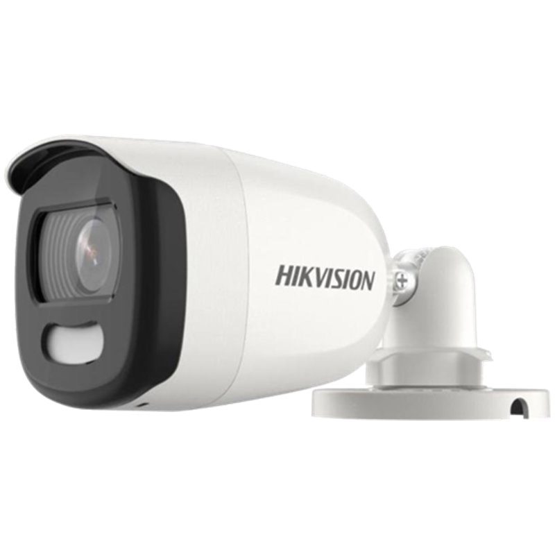 ColorVU - Camera AnalogHD 2MP, lentila 2.8mm, lumina alba 20 m - HIKVISION DS-2CE10DFT-F28