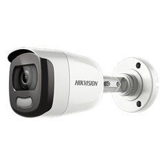 ColorVU - Camera AnalogHD 2MP, lentila 2.8mm, lumina alba 20 m - HIKVISION DS-2CE10DFT-F28