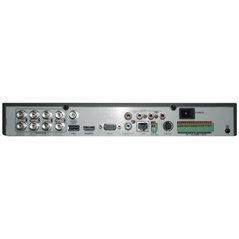DVR 8 canale video 8MP, AUDIO HDTVI over coaxial - HIKVISION DS-7208HUHI-K1(S)