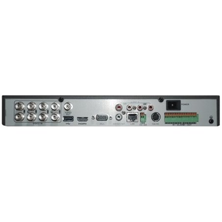 DVR 8 canale video 8MP, AUDIO HDTVI over coaxial - HIKVISION DS-7208HUHI-K1(S)