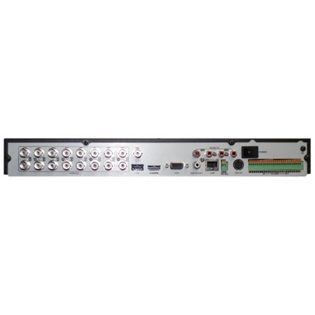 DVR 16 canale video 8MP, AUDIO HDTVI over coaxial - HIKVISION DS-7216HUHI-K2(S)