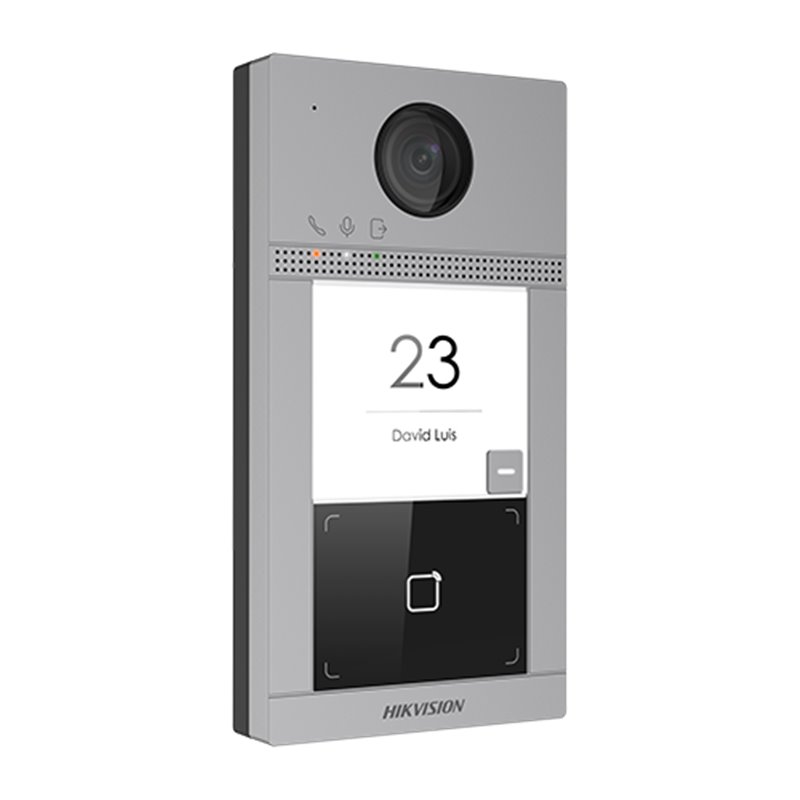 Panou exterior videointerfon TCP/IP pentru 1 familie, Wi-Fi 2.4GHz, control acces integrat - HIKVISION DS-KV8113-WME1 Panou exterior videointerfon TCP/IP pentru 1 familie, Wi-Fi 2.4GHz, control acces integrat - HIKVISION DS-KV8113-WME1