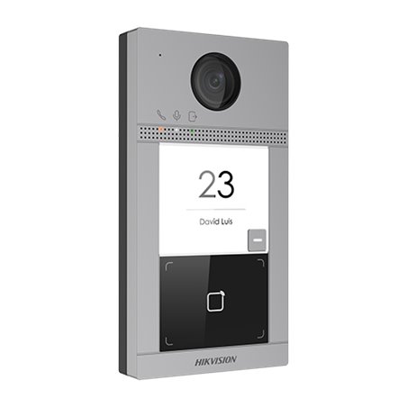 Panou exterior videointerfon TCP/IP pentru 1 familie, Wi-Fi 2.4GHz, control acces integrat - HIKVISION DS-KV8113-WME1