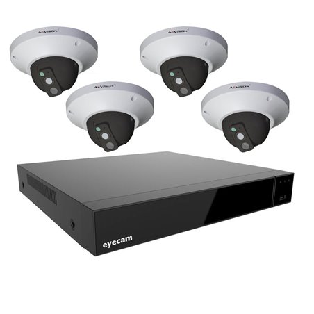 Sistem Supraveghere Video Interior 4 camere 15M 2MP