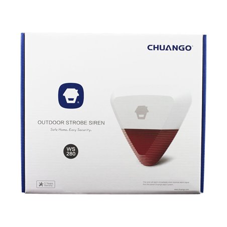 Chuango sirena wireless de exterior WS-280