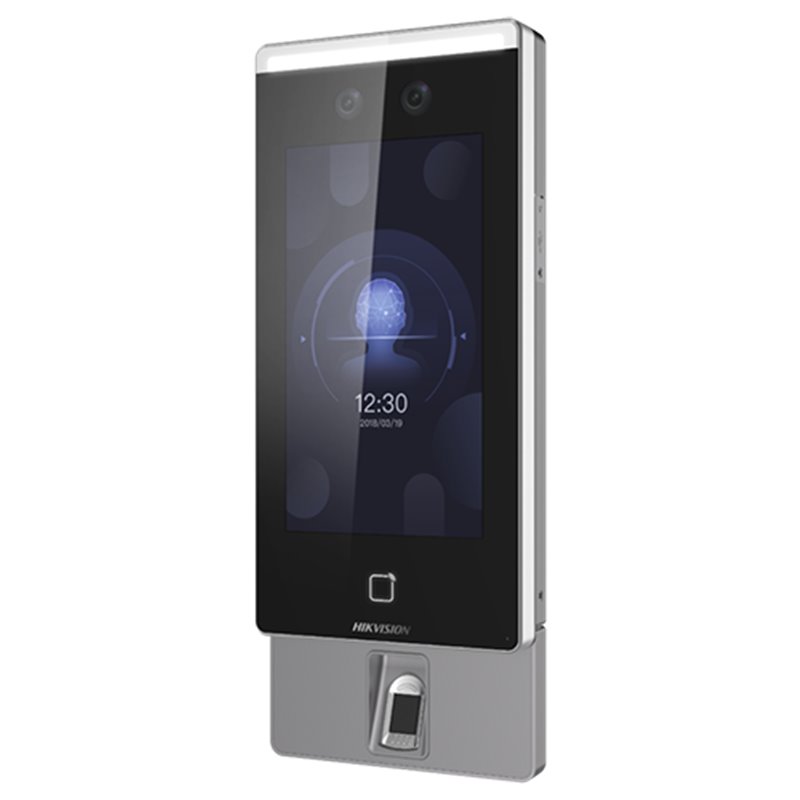 Terminal standalone IP de control acces si pontaj cu recunoastere faciala, amprenta si Card- HIKVISION DS-K1T671MF Terminal standalone IP de control acces si pontaj cu recunoastere faciala, amprenta si Card- HIKVISION DS-K1T671MF